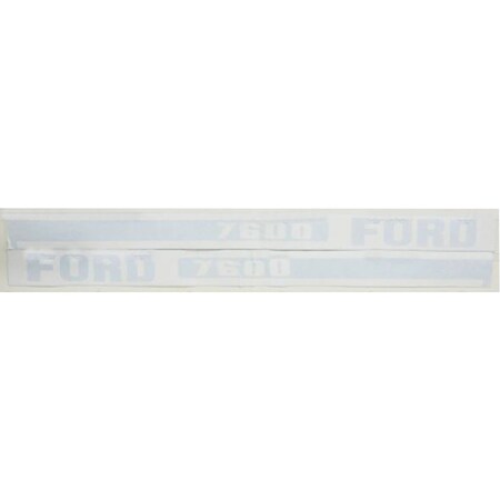 Aftermarket S60363 Complete Decal Kit Fits Ford 7600 19751981 MAE30-1248